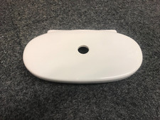 Sottini Circa 29 cistern lid white  fluted p/but 435 x 245mm excellent condition