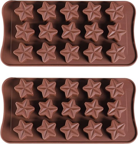 Star silicone chocolate - chocolate, moulds