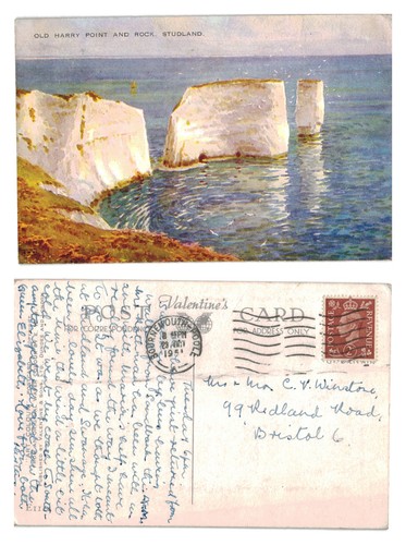 Vintage postcard old - -, harry