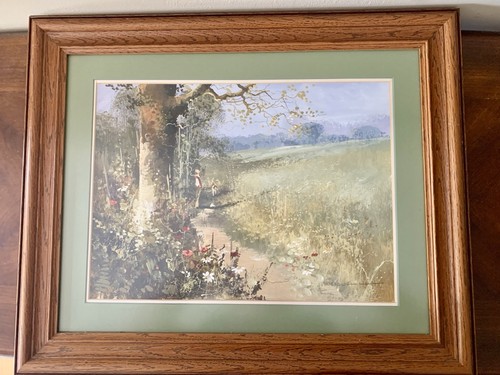 Horsewell signed countryside - j,