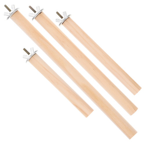 4pcs wood bird - 4pcs,