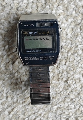 Seiko digital watch a158 503a - seiko,