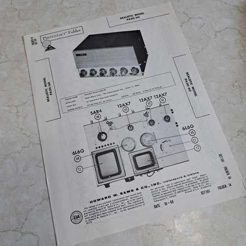 Realistic manual pa30 audio - realistic, pa30/60