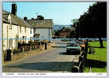D326814 South West England. Exmoor. Exford Village and Green. Judges Postcard. H