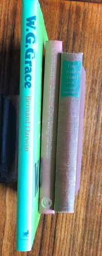 Cricket history three books - three,