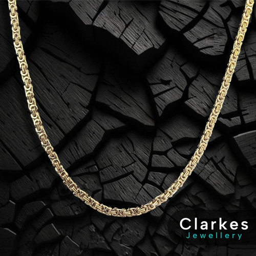 18ct gold filled stainless - filled, 24"