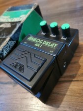 Aria ADL-1 Stereo Analog Delay Guitar Effects Pedal 1980s Vintage Original Box