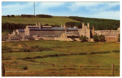 1960s postcard prison - postcard, hm