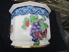 Antique Large Round Octagonal  Losol Ware Planter  ARMADO  Pattern