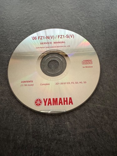 Official yamaha fz1 - (v), /