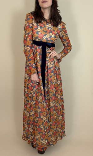 Vintage 1970s floral maxi - vintage,