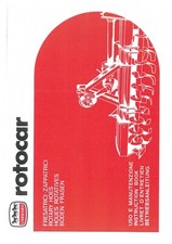 Carraro Rotocar Rotary Hoes