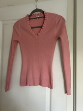 River Island Pink V Neck