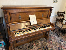 Upright Piano with Matching