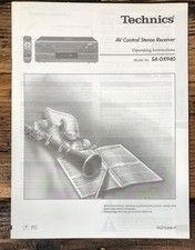 Technics dx940 receiver - technics, sa-dx940