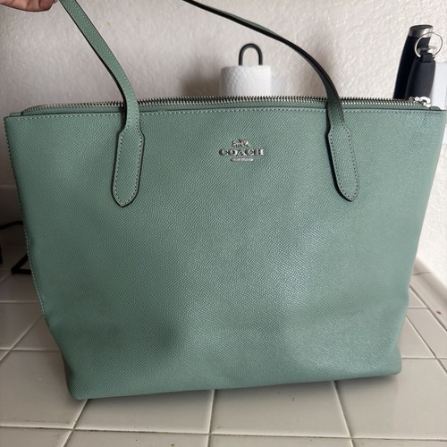Coach city tote seafoam - coach, –