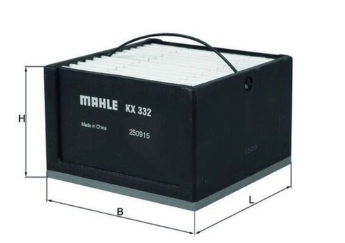 Fuel filter mahle - fuel,