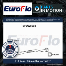 Exhaust Pipe fits DAEWOO ESPERO KLEJ 2.0 Front 95 to 96 C20LE EuroFlo Quality