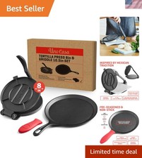 Cast Iron Tortilla Press 8