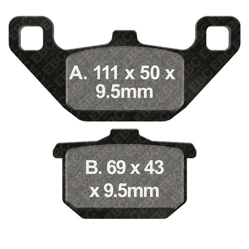 Pair pads ebc fa085hh - pair,