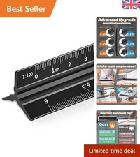 Professional 30cm Architectural Scale Ruler - Precision with Every Measurement