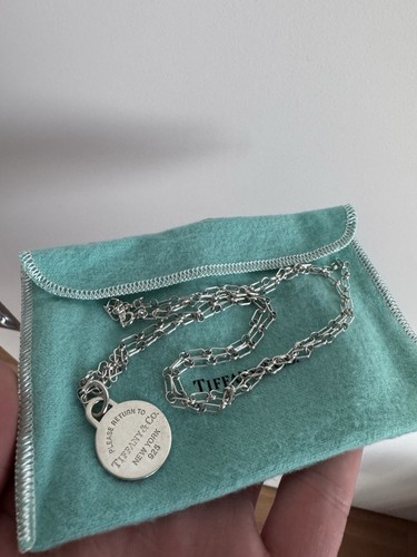 Tiffany necklace round - necklace,