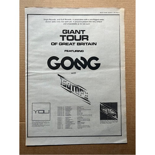 Gong isotope giant tour - gong/isotope,