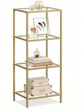 4-Tier Shelving Unit Modern