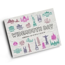 A4 PRINT - Widemouth Bay