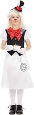 Girls White Rabbit Costume
