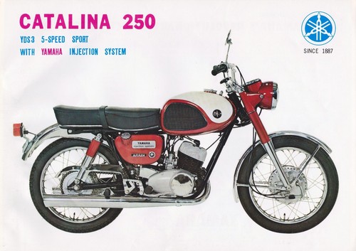 Yamaha yds3 catalina 250 - yds3,