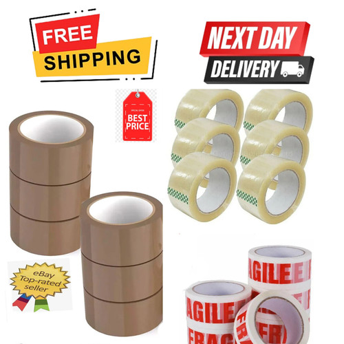 Strong brown clear tape - strong,