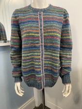 Hand Knitted Kaffe Fassett Rowan Wool Jumper - NOT Cardigan