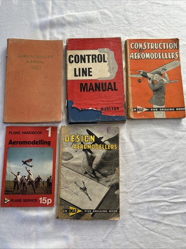 Vintage aeromodelling books - vintage,