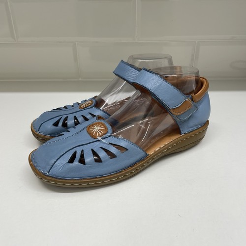 Pavers powder blue leather - pavers,