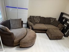 DFS Fabric 2 seater sofa and