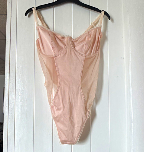 George beige mesh corselette - george,