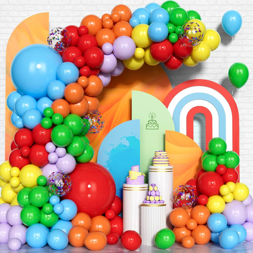 Purple balloon arch - arch, 128
