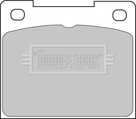 Borg beck bbp1307 - borg, brake