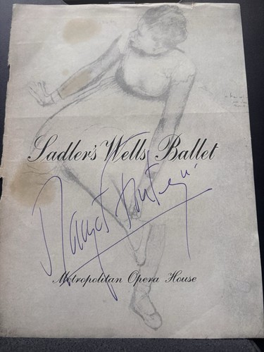 Margot fonteyn autograph - fonteyn,