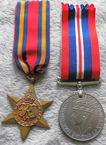 Ww2 raf burma star - raf,