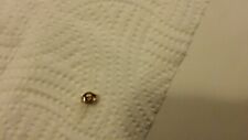 18ct solid yellow gold large & heavy one earring back