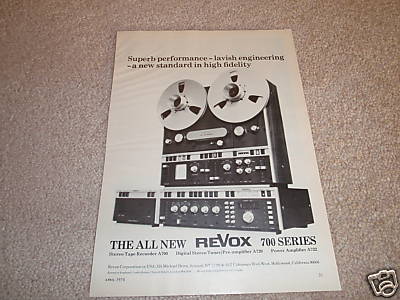 Revox 700 series - 700,