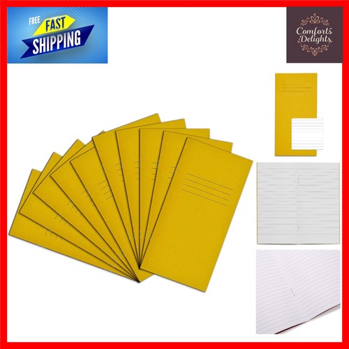 Yellow exercise books - yellow,