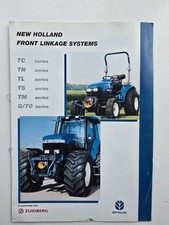 NEW HOLLAND TRACTOR FRONT LINKAGE SYSTEMS SALES BROCHURE