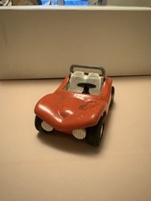 Vintage Tonka Beach Buggy, 1970's, 9cm, Pressed Metal, Genuine, Red, Rare.