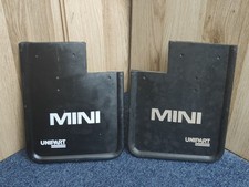 Classic Austin Morris Mini Rear Mudflaps Unipart NOS