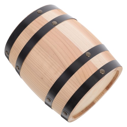 Small wooden barrel - small,