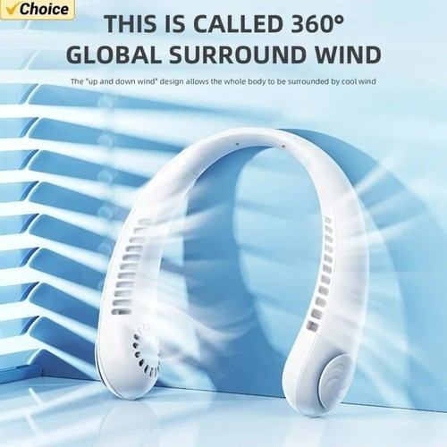 Usb rechargeable neck fan - usb,