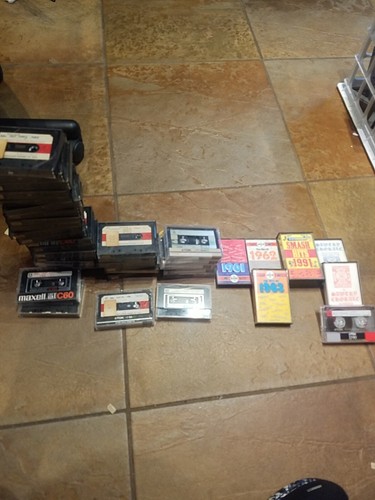 Vintage audio cassettes - vintage,